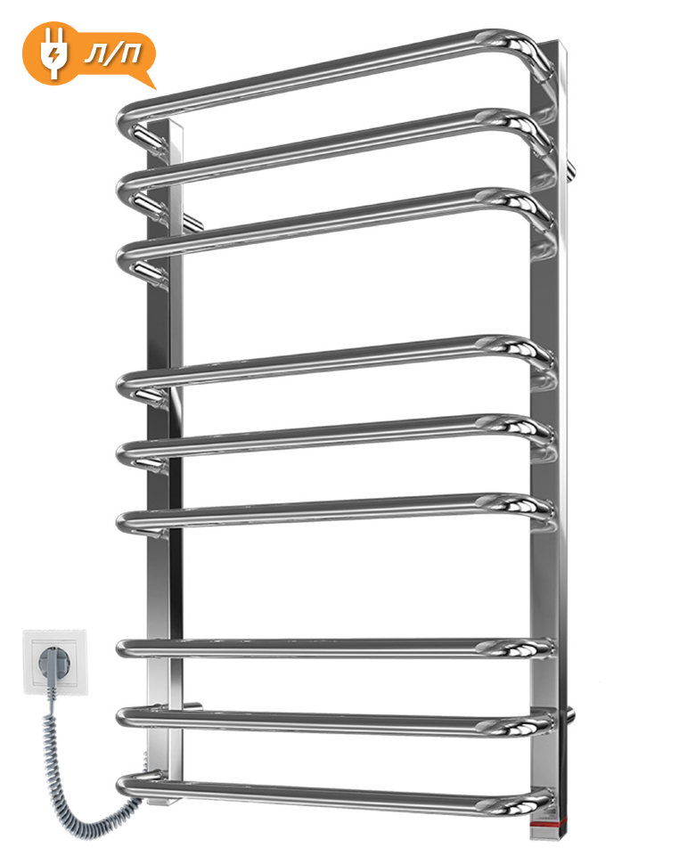 Полотенцесушитель Mario Премиум Стандарт-I 800х500/170 електр. TR L