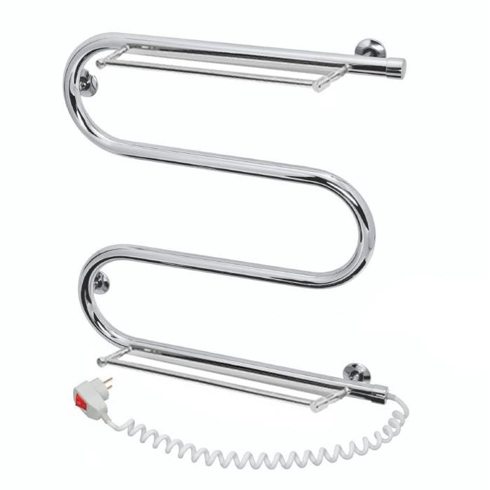 Полотенцесушитель Laris Змеевик 25 РС3 500 х 500 с 2-мя пол. Электро Правая