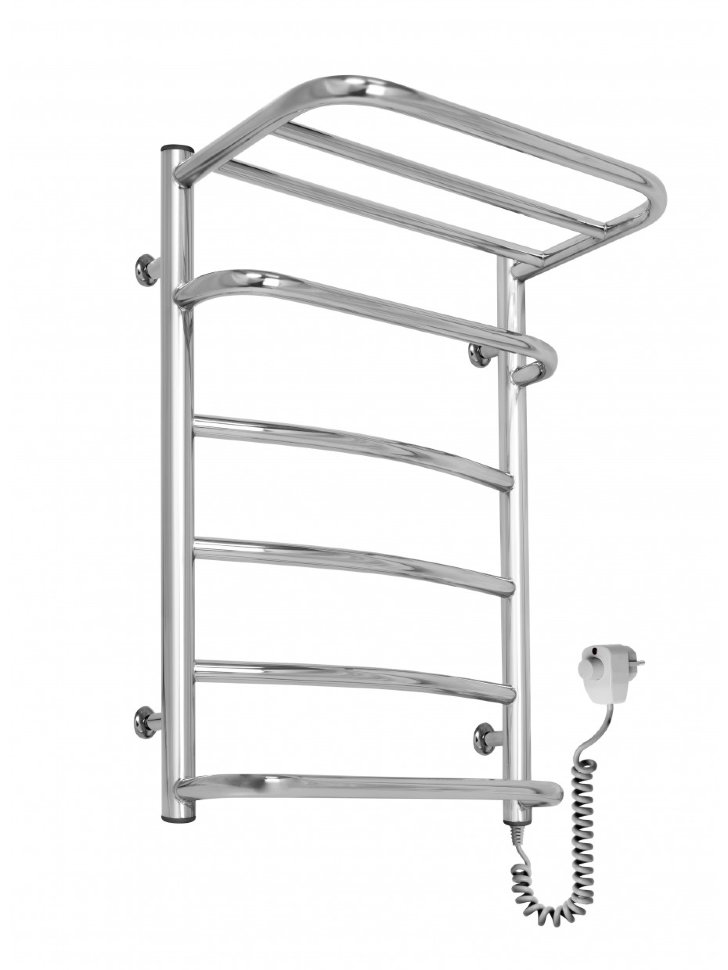 Полотенцесушитель Paladii Идеал с полкой електро 600х500 ИДе002РR