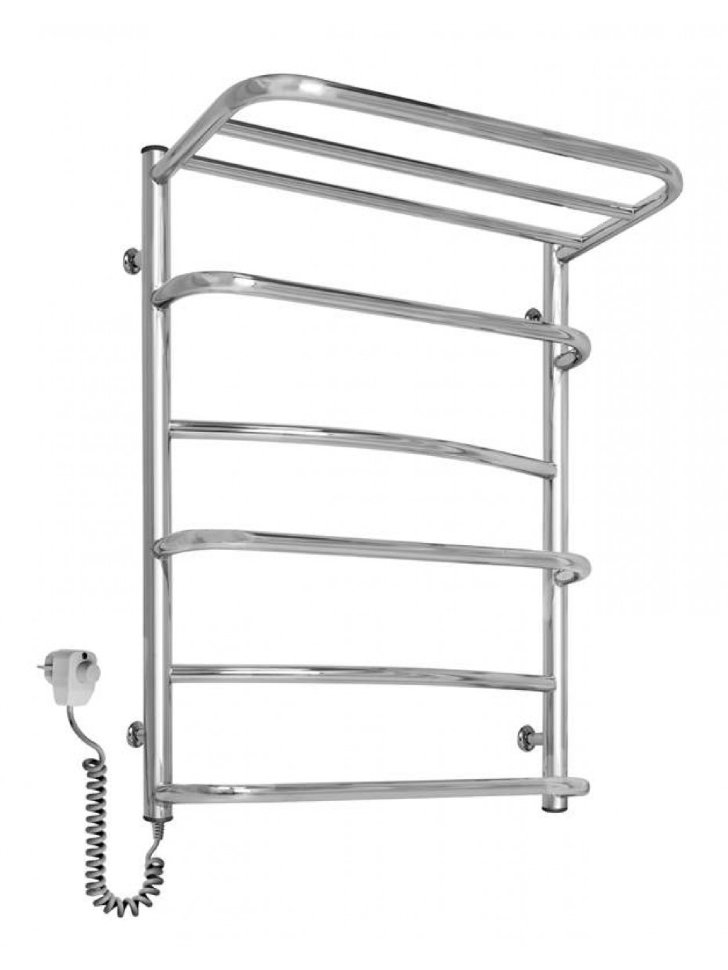 Полотенцесушитель Paladii Идеал с полкой електро 700х500 ИДе003РL