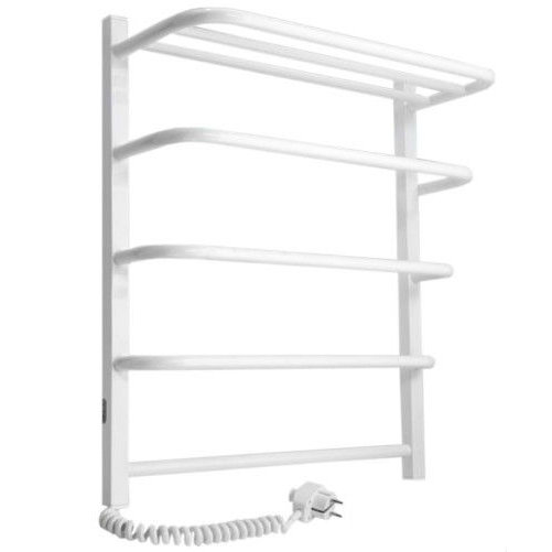 Полотенцесушитель Laris Стандарт ЧФ5 500 х 660 с полкой Электро Левая