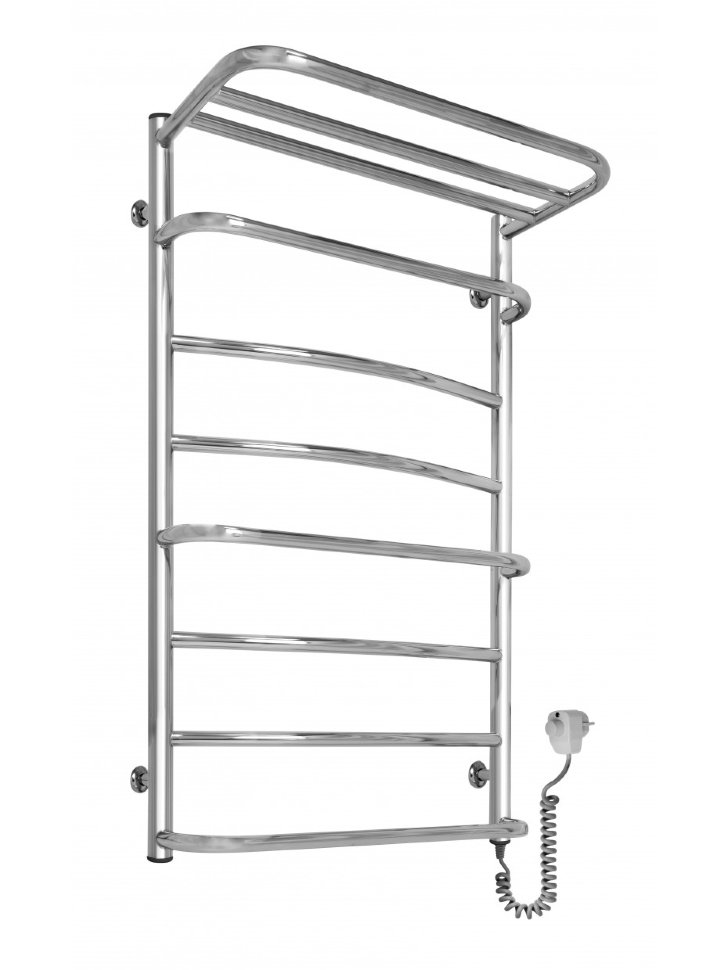 Полотенцесушитель Paladii Идеал с полкой електро 900х500 ИДе004РR