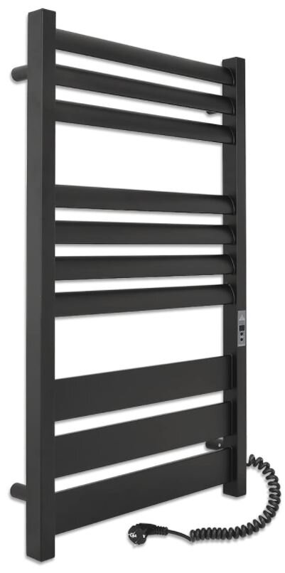 Полотенцесушитель Laris Лавина ЧФЧ10 500 х 900 Електро Правое подключение (черный)