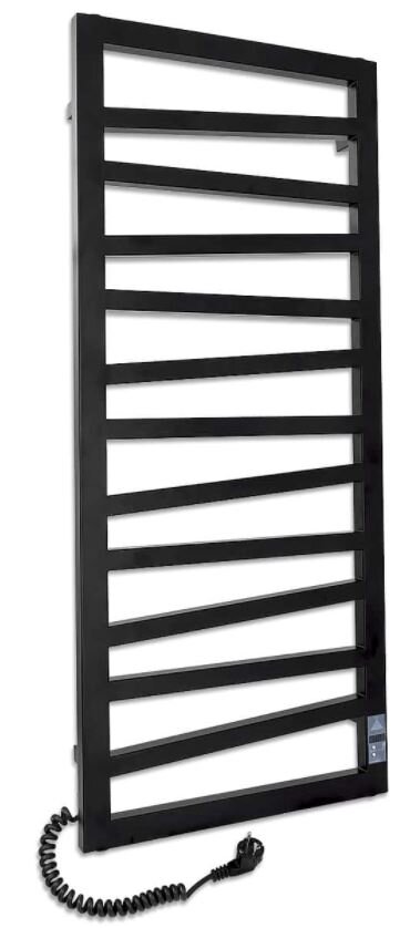 Полотенцесушитель Laris Міраж ЧФЧ11 500 х 1200 Електро Левое подключение (черный)