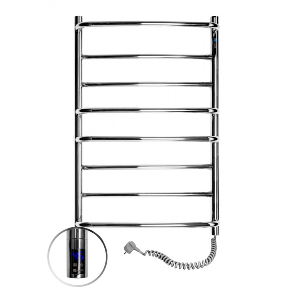 Полотенцесушитель NAVIN Омега 530х800 правый сенсор с таймером