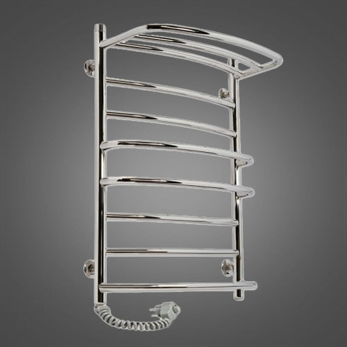 Полотенцесушитель Laris Евромикс П8 500 х 800 с полкой Электро Левая