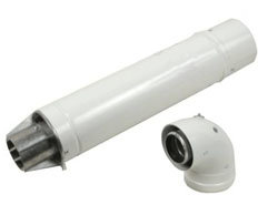 Труба Coaxial Nova Florida - Fondital (Колено+труба)