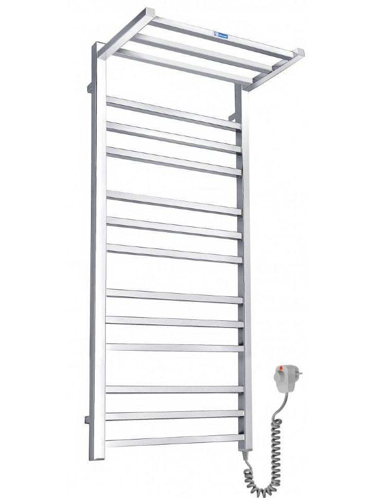 Полотенцесушитель Paladii Грация с полкой електро 1200х600 ГРе003ПR