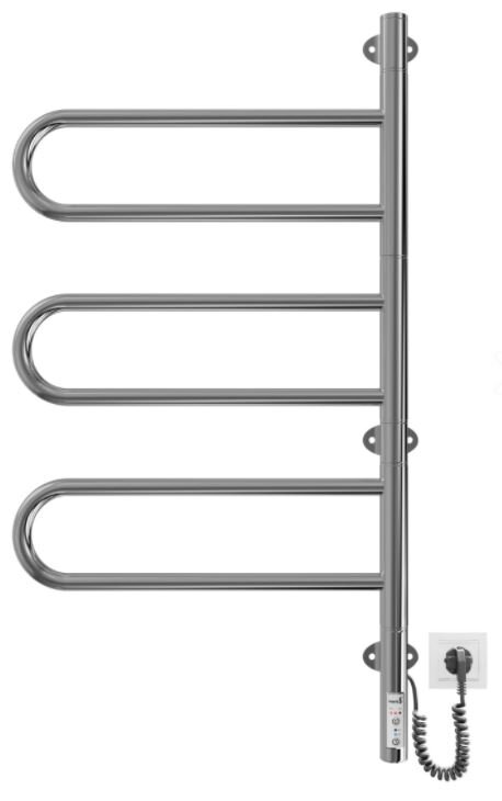 Полотенцесушитель Mario Тристар-I  800х445/55 електр. TR