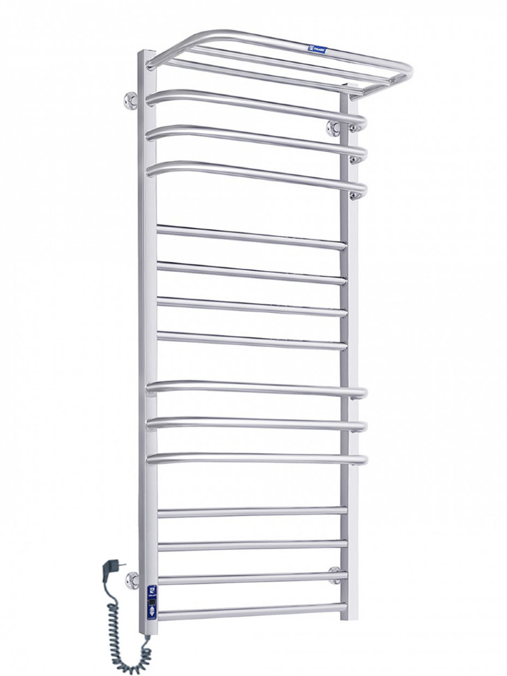 Полотенцесушитель Paladii Естет с полкой електро 1200х600 ЕС006ПL