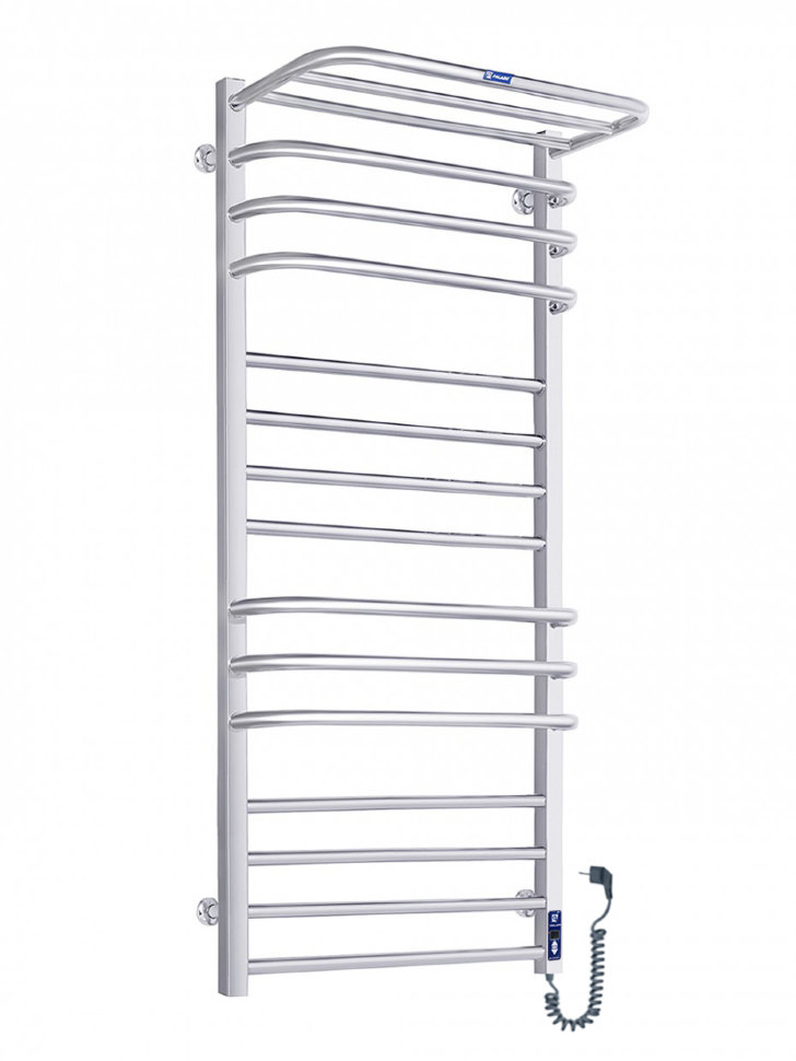 Полотенцесушитель Paladii Естет с полкой електро 1200х600 ЕС006ПR