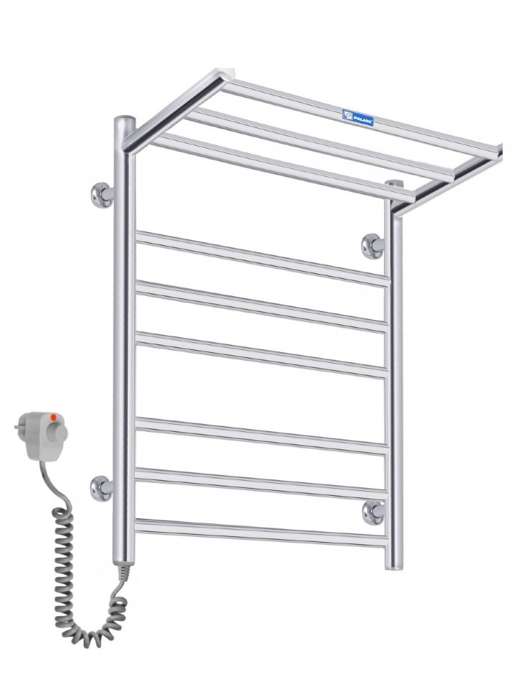 Полотенцесушитель Paladii Талия с полкой електро 700х500 ТАе001ПL