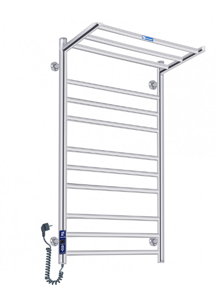 Полотенцесушитель Paladii Талия с полкой електро 900х500 ТАе002ПL