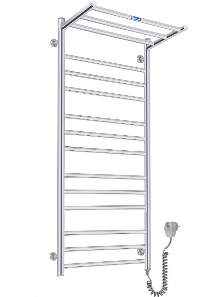 Полотенцесушитель Paladii Талия  с полкой електро 1200х600 ТАе003ПR