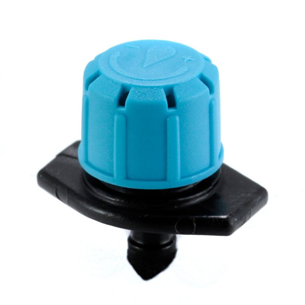 Капельница садовая Presto-PS регулируемая 0-80 л/ч, в упаковке - 10 шт. (7703)