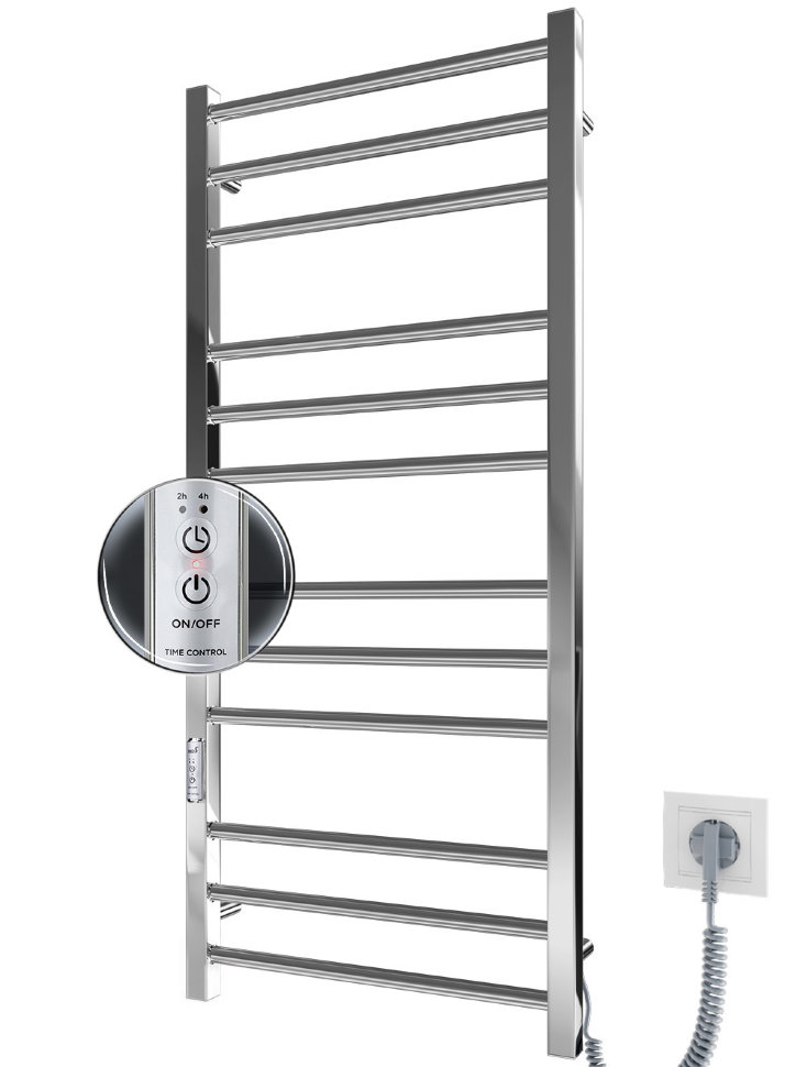Полотенцесушитель Mario Премиум Класик-IТ 1100х500/80 с таймером