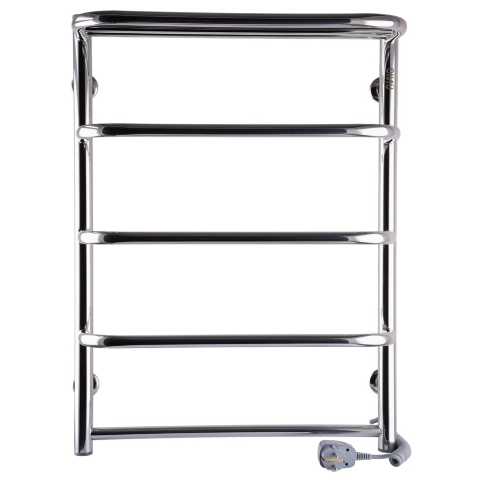 Полотенцесушитель UNIO KSp ER 700-500-5 Каскад Скоба с полкой