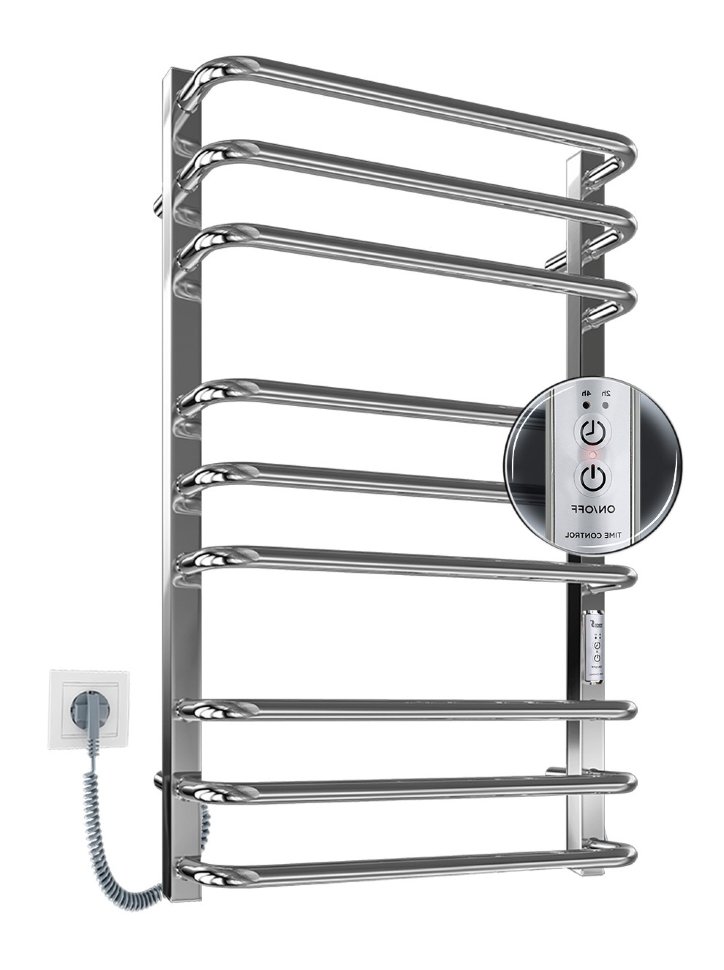 Полотенцесушитель Mario Премиум Стандарт-IТ 800х500/170 с таймером л/п