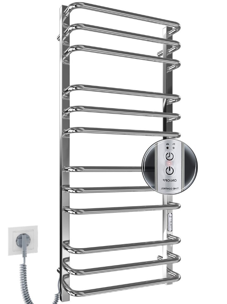 Полотенцесушитель Mario Премиум Стандарт-IТ 1100х500/170 с таймером л/п