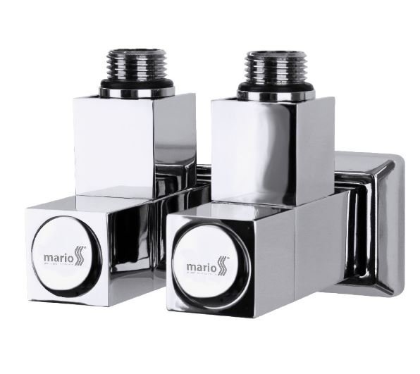 Mario Комплект угловых кранов з квадр. корпусом