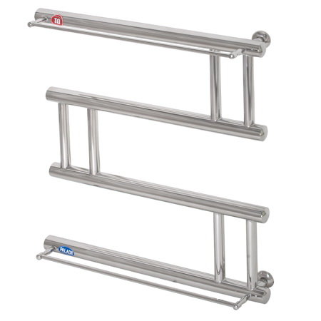 Полотенцесушитель Вираж с полочкой Paladii  530х500/4  2м  1/2"