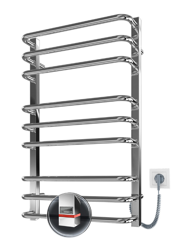 Полотенцесушитель Mario Премиум Стандарт-I 800х500/170 електр. TR